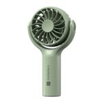 Portronics Toofan Mini Portable Rechargeable Fan with 3 Speed Modes, (Green)