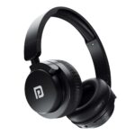 Portronics Muffs M2 Bluetooth Headphones, Foldable Design(Black)