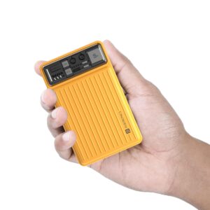 Portronics Luxcell Mini 10K Advanced 10000 mAh Nano Power Bank, Yellow