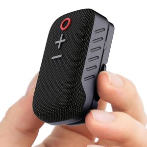 Portronics Talk Three Wearable Bluetooth Speaker, Black